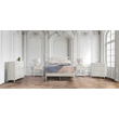 Scranton & Co 5-Piece King Bedroom Set in Sandcastle Antique White Finish