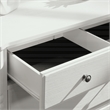 Scranton & Co Spindle 3-Drawer Chest in Sandcastle Antique White Finish