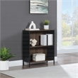 Scranton & Co 2-Shelf Industrial Bookcase in Ozark Ash Wood Finish