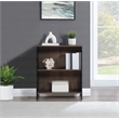 Scranton & Co 2-Shelf Industrial Bookcase in Ozark Ash Wood Finish