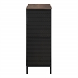 Scranton & Co 2-Shelf Industrial Bookcase in Ozark Ash Wood Finish