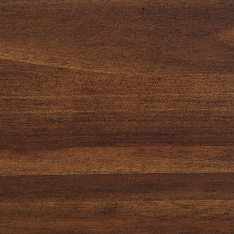 Scranton & Co Farmhouse Kitchen Island in Oak Engineered Wood with Storage