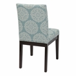 Scranton & Co Parsons Dining Chair in Sky Blue Easy-Care Fabric