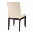 Scranton & Co Parsons Dining Chair in Linen White Easy-Care Fabric