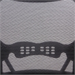 Scranton & Co Ergonomic AirGrid Drafting Chair with Padded Gray Mesh Seat