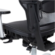 Scranton & Co AirGrid Big and Tall Ergonomic Chair with Headrest in Black
