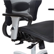 Scranton & Co AirGrid Big and Tall Ergonomic Chair with Headrest in Black