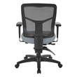 Scranton & Co ProGrid Mid Back Manager's Chair in Gray Fabric