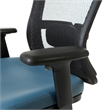 Scranton & Co Contemporary ProGrid High Back Mesh Fabric Chair in Blue