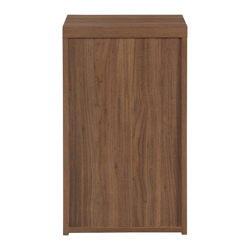 Scranton & Co 2-Drawer Locking Vertical File Cabinet in Majestic Walnut