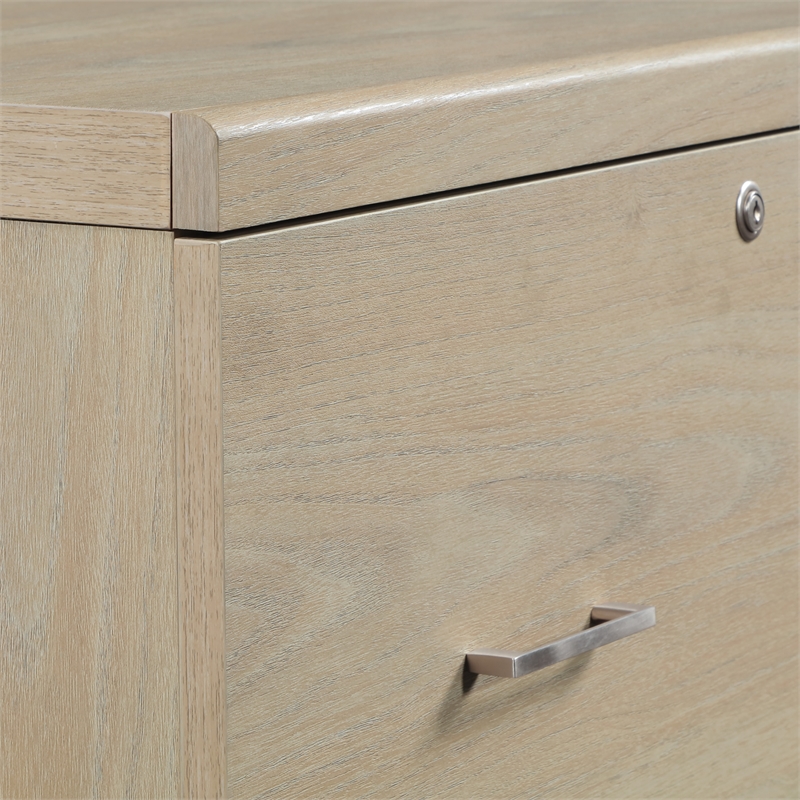 Scranton & Co 2-Drawer Locking Lateral File Cabinet in Norwegian Alder
