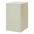 Scranton & Co 2-Drawer Locking Metal File Cabinet in Tan Assembled