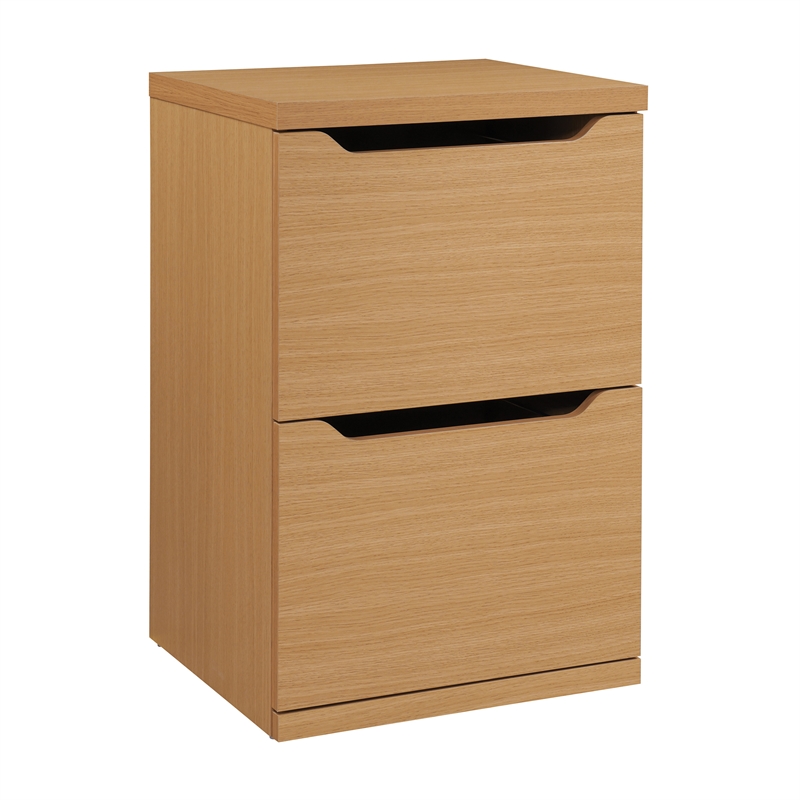 Scranton & Co 2-Drawer Vertical File Cabinet in Natural Scandinavian Finish