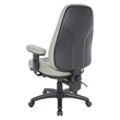 Scranton & Co Ergonomic High Back Office Chair in Gray Faux Leather