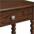Scranton & Co Wood Side Table with Drawer in Dark Walnut Finish