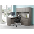 Scranton & Co Black Mesh Back Task Chair with Chrome Base and Locking Tilt