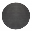 Scranton & Co Modern Accent Side Table in Black Wood with Metal Base 2 Pack