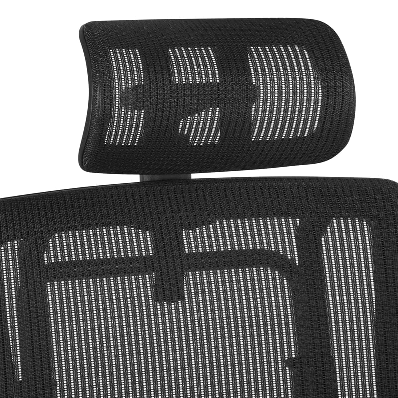 Scranton & Co Black Mesh Headrest for 9966 Series Office Chair