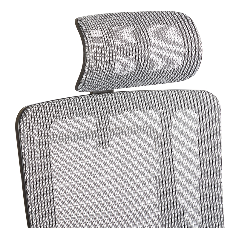Scranton & Co Silver Mesh Headrest for 9966 Series Office Chair