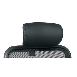 Scranton & Co Black Leather Headrest for 818 Series Office Chair