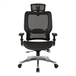 Scranton & Co Breathable Black Mesh Headrest for 818 Series Office Chairs
