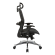 Scranton & Co Breathable Black Mesh Headrest for 818 Series Office Chairs