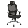 Scranton & Co Breathable Black Mesh Headrest for 818 Series Office Chairs