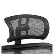 Scranton & Co Breathable Black Mesh Headrest for 818 Series Office Chairs