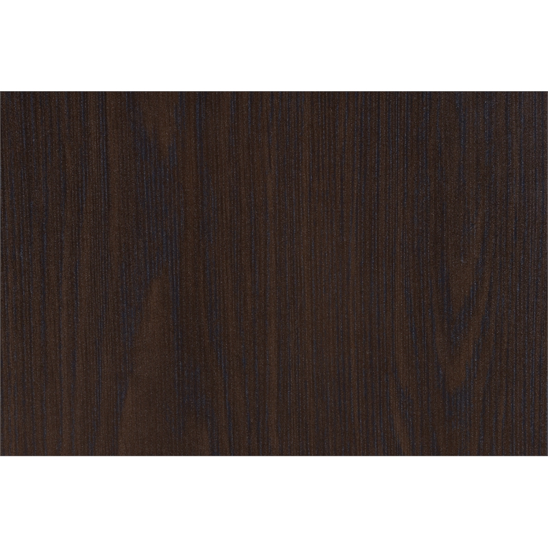 Scranton & Co 3-Shelf Bookcase with Lockdowel Assembly in Espresso Wood