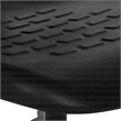 Scranton & Co Black Urethane Armless Task Chair with GREENGUARD Certification