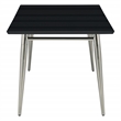 Scranton & Co Rectangle Coffee Table with Engineered Wood in Black Top