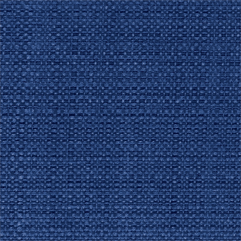 Scranton & Co Woven Indigo Blue Loveseat with Espresso Wood Accents