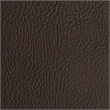 Scranton & Co Easy-Care Espresso Brown Faux Leather Sofa with Silver Legs