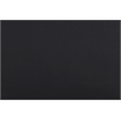Scranton & Co Mid-Century Sling Accent Chair in Black Faux Leather
