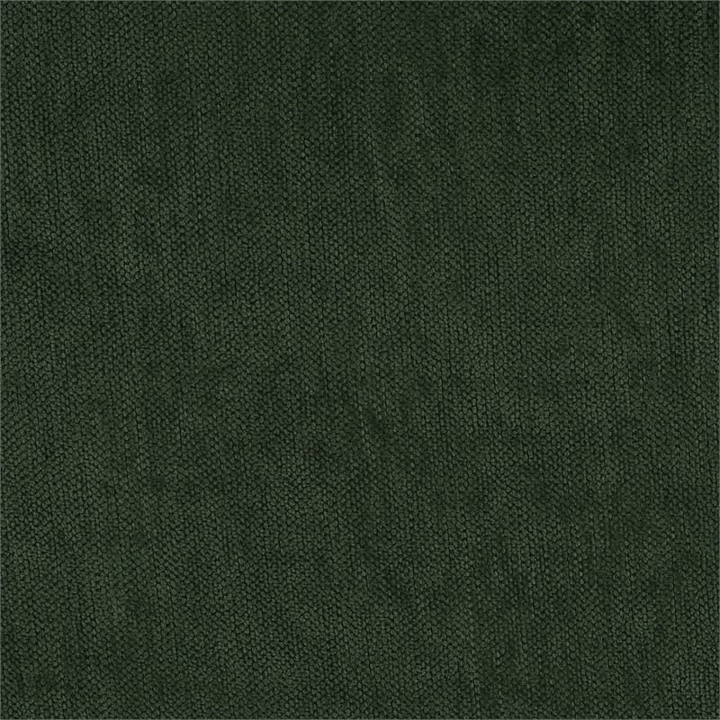 Scranton & Co Barrel Swivel Accent Chair in Green Fabric Fully Assembled
