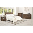 Scranton & Co Deluxe 5-Piece Queen/Full Bedroom Set in Classic Walnut
