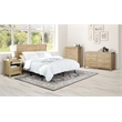 Scranton & Co Contemporary 4-Piece Queen/Full Bedroom Set in Canyon Oak
