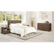 Scranton & Co Queen/Full 4-Piece Bedroom Set in Classic Walnut Finish