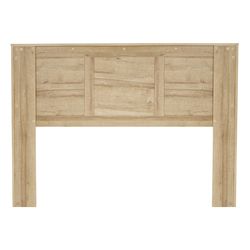 Scranton & Co Queen/Full 3-Panel Headboard in Canyon Oak Wood Finish