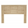 Scranton & Co Queen/Full 3-Panel Headboard in Canyon Oak Wood Finish