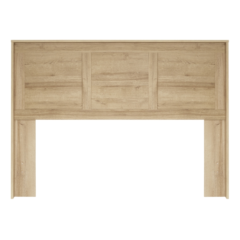 Scranton & Co Queen/Full 3-Panel Headboard in Canyon Oak Wood Finish