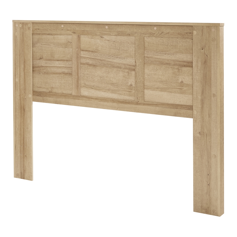 Scranton & Co Queen/Full 3-Panel Headboard in Canyon Oak Wood Finish