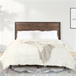 Scranton & Co Queen/Full 3-Panel Headboard in Classic Walnut Wood Finish