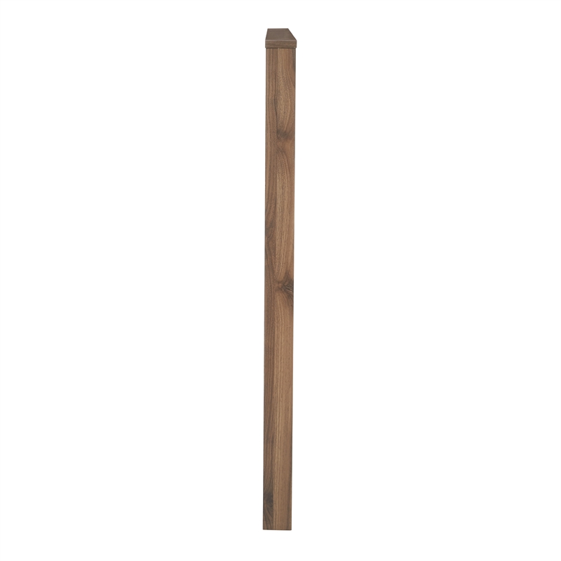Scranton & Co Queen/Full 3-Panel Headboard in Classic Walnut Wood Finish