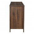 Scranton & Co 6-Drawer Horizontal Dresser in Classic Walnut Wood Finish