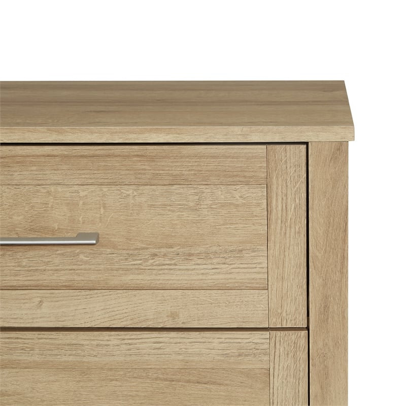 Scranton & Co 6-Drawer Horizontal Dresser in Canyon Oak Wood Finish