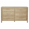 Scranton & Co 6-Drawer Horizontal Dresser in Canyon Oak Wood Finish