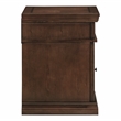 Scranton & Co Side Table with Power in Oak Engineered Wood Finish