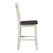 Scranton & Co 5-Piece Counter Height Dining Set in Distressed White Wash Wood