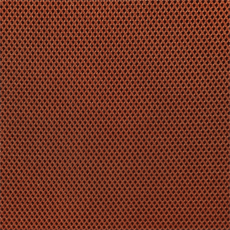 Scranton & Co Mid-Back Saddle Brown Faux Leather Executive Chair Titanium